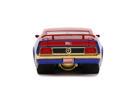 MASINUTA METALICA CAPTAIN MARVEL 1973 FORD MUSTANG MACH 1 SCARA 1 LA 24 [6]