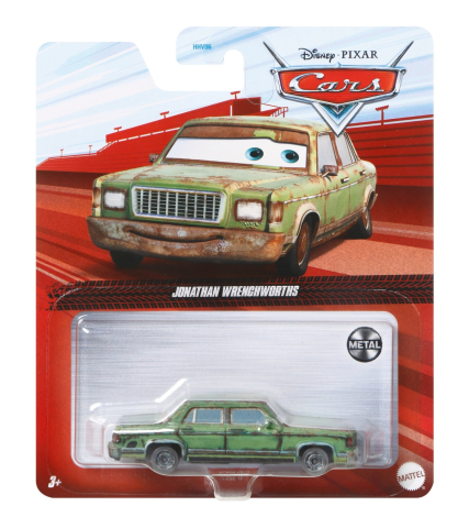 Vehicule de jucărie - MASINUTA METALICA CARS3 PERSONAJUL JONATHAN WRENCHOWRTHS