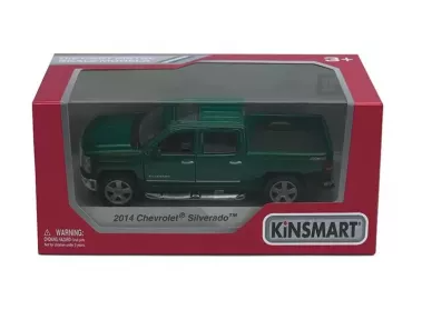 Mașinuțe de jucărie - Macheta 2014 Chevrolet Silverado Kinsmart 13 x 5 x 5 cm