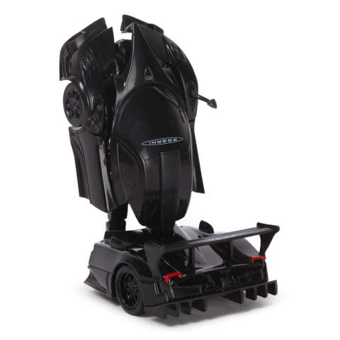 MASINUTA METALICA CONVERTIBILA PAGANI ZONDA R NEGRU CU SCARA 1 LA 32 [3]