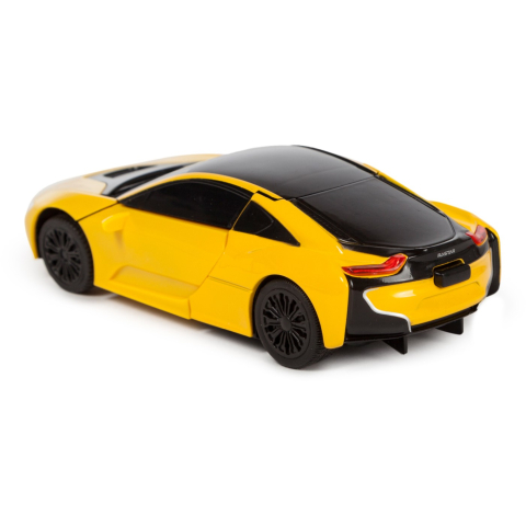 MASINUTA METALICA CONVERTIBILA RS GALBENA CU SCARA 1 LA 32 [3]