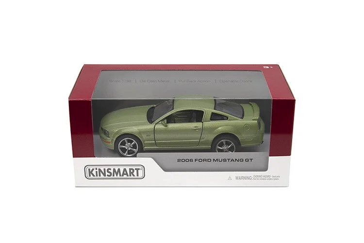 Masinuta metalica Ford Mustang GT 2006 Kinsmart 13 cm [2]