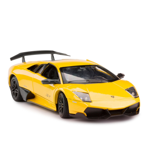 MASINUTA METALICA  LAMBORGHINI MURCIELAGO LP670-4 GALBEN SCARA 1 LA 24 [5]