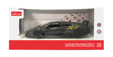 Vehicule de jucărie - MASINUTA METALICA  LAMBORGHINI MURCIELAGO LP670-4 SCARA 1 LA 24