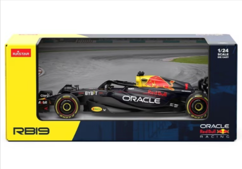 Noutăți Librăria Compas - Masinuta diecast Rastar Red Bull F1 RB19 scara 1:24