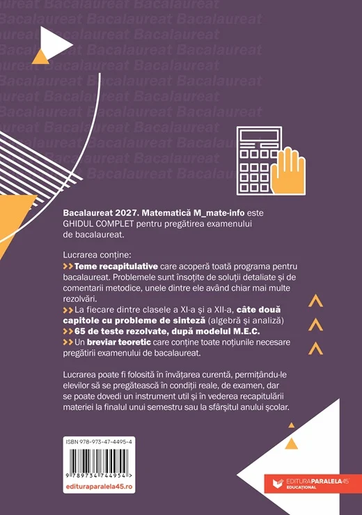 Bacalaureat 2027 Matematica M_mate-info - Gheorghe Iurea, Gabriel Popa, Petru Raducanu, Adrian Zanoschi, Ioan Serdean [1]