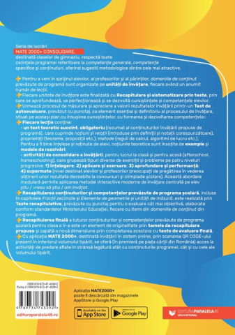 Matematica consolidare clasa a Va partea II Maria Zaharia, Dan Zaharia, Sorin Peligrad 2025-2026 [1]