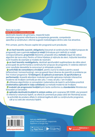 Matematica. Consolidare clasa a VII-a 2025-2026 (Algebra, geometrie) - Partea I – Anton Negrila, Maria Negrila [1]