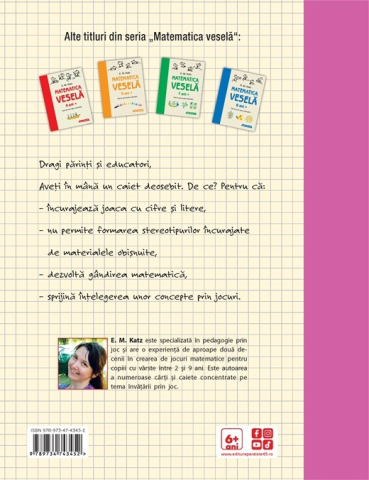 Matematica vesela. Caiet de jocuri logico-matematice (6 ani +) - E. M. Katz [1]