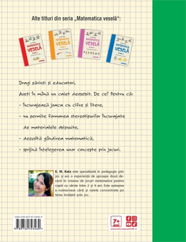 Matematica vesela. Caiet de jocuri logico-matematice (7 ani +) - E. M. Katz [1]