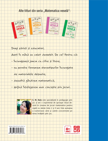 Matematica vesela. Caiet de jocuri logico-matematice (8 ani +) - E. M. Katz [1]