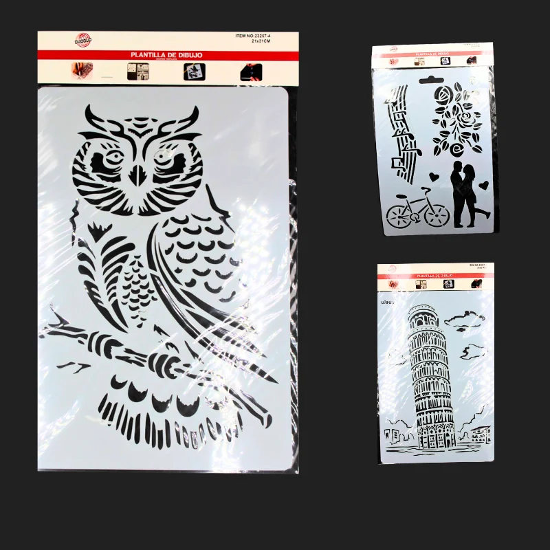 Artă și creativitate - Matrita desene  21x31cm diferite modele