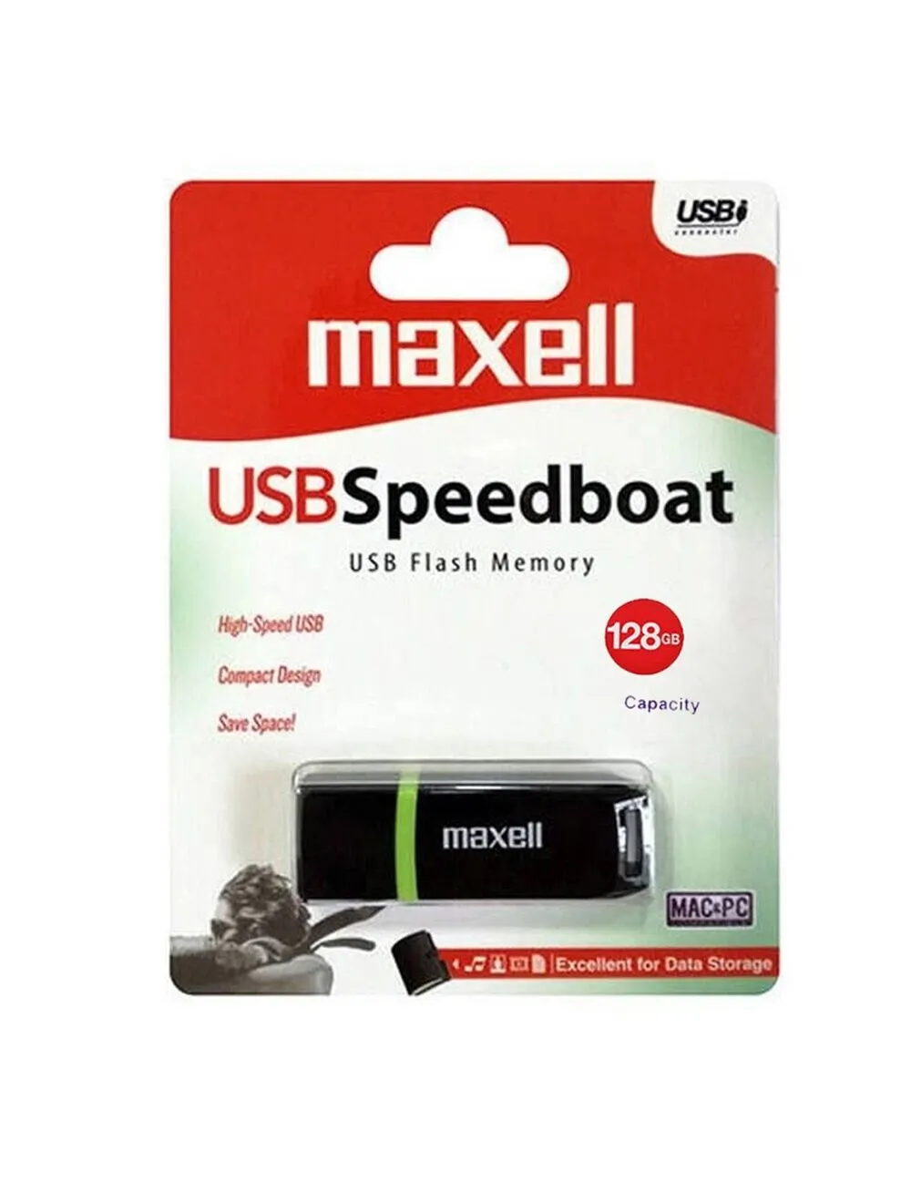 Memorii și stocare - Maxell USB 128GB Speedboat 3.1