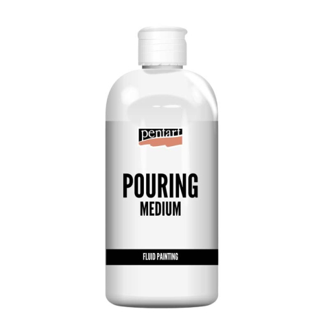 Noutăți Librăria Compas - Mediu acrilic pouring Pentart 500ML