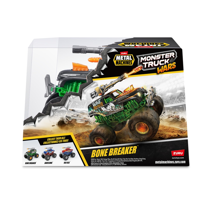 Mașinuțe de jucărie - Masina Monster Truck Bone Breaker Zuru 23.6x5.1x16.9 cm