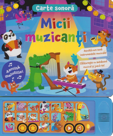 Cărți - Micii muzicanti Carte sonora
