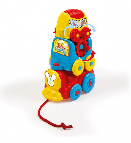 Jucarie Baby Clementoni Disney Mickey Mouse Tren de stivuit [3]