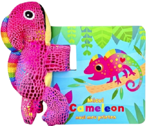 Cărți ilustrate și interactive - Micul cameleon noul meu prieten - Galloway Fiona