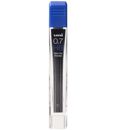 Mine și rezerve - Rezerve creion mecanic Uni Nano Dia HB 0.7 mm