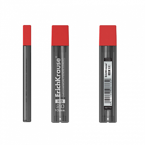 Noutăți Librăria Compas - Mine ErichKrause pentru creioane mecanice 2.0 mm HB 10 buc /set