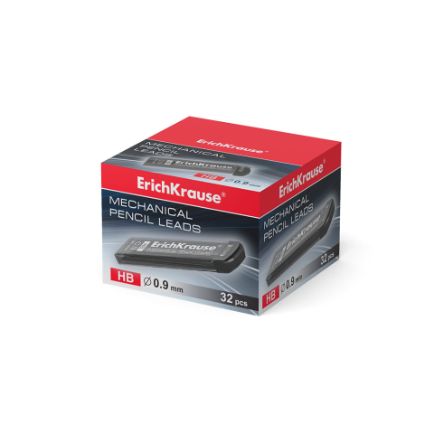 Mine ErichKrause pentru creioane mecanice 0.9 mm HB 20 buc /set [4]