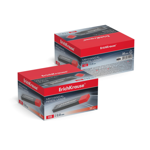 Mine ErichKrause pentru creioane mecanice 2.0 mm HB 10 buc /set [2]