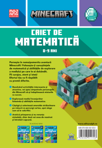 Minecraft - Caiet de matematica 8-9 ani - Dan Lipscombe, Brad Thompson [1]