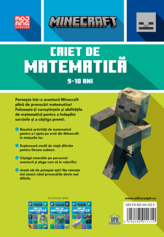Minecraft - Caiet de matematica 9-10 ani - Dan Lipscombe, Brad Thompson [1]