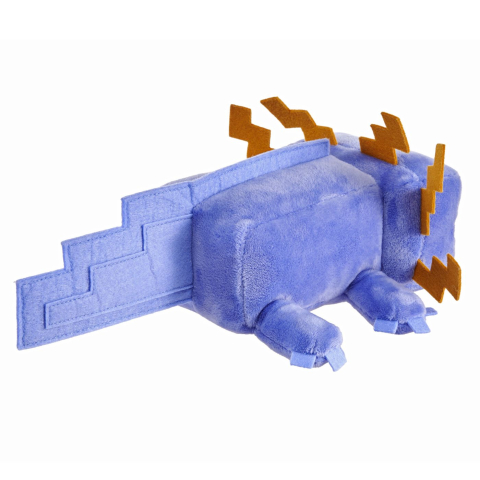 MINECRAFT FIGURINA DE PLUS AXOLOTL ALBASTRU 20CM [4]
