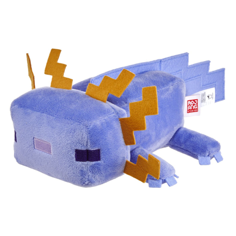 MINECRAFT FIGURINA DE PLUS AXOLOTL ALBASTRU 20CM [2]