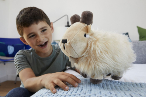 MINECRAFT FIGURINA DE PLUS THE GOAT 20CM [2]
