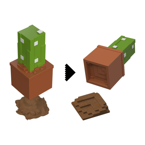 MINECRAFT MINI MODE SET EXPLORARE MINIERA CACTUS [3]
