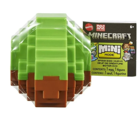 Jucării și jocuri - Minecraft Mini Spawn Egg Oua surpriza Minecraft Mattel