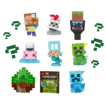 Minecraft Mini Spawn Egg Oua surpriza Minecraft Mattel [1]