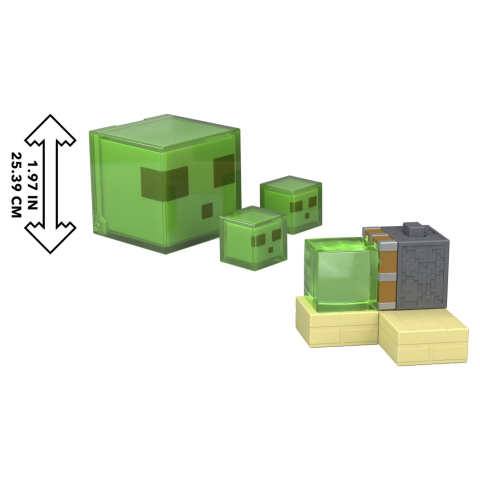 MINECRAFT REDSTONE CHARGED SET CAPCANA CU PISTON LIPICIOS FIGURINA CU ACCESORII [6]