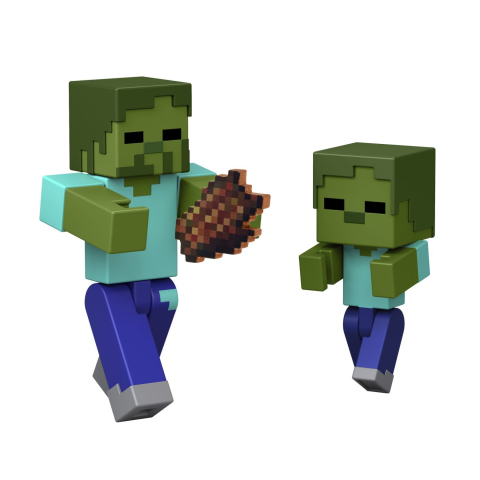 MINECRAFT REDSTONE CHARGED SET CAPCANA CU SAGETI PENTRU ZOMBI FIGURINA CU ACCESORII [5]