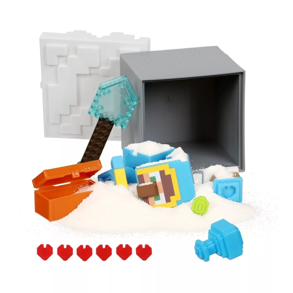 Set de joaca cu figurina Minecraft Caves and Cliffs Treasure X [2]