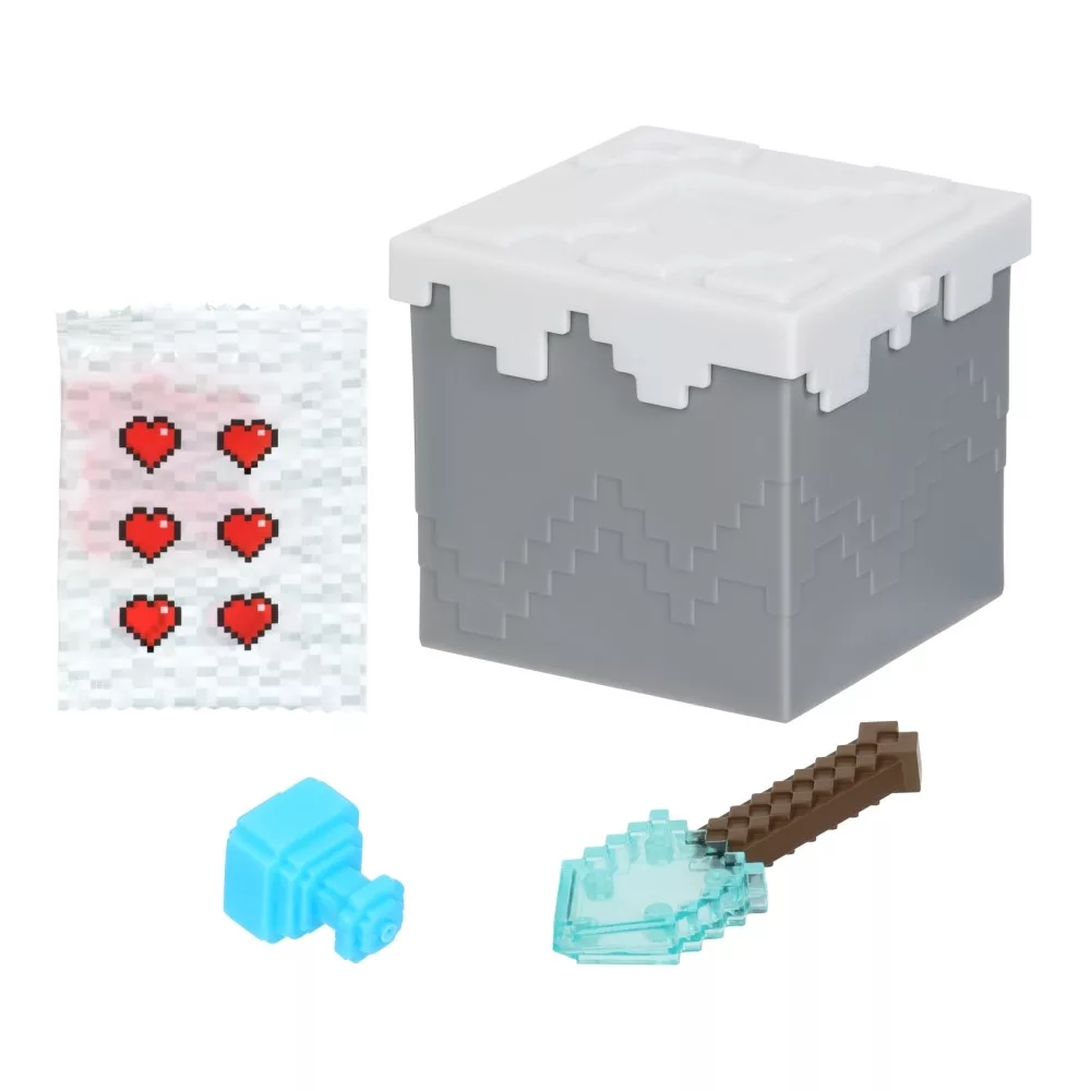 Set de joaca cu figurina Minecraft Caves and Cliffs Treasure X [4]