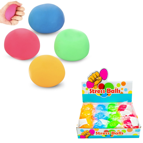 Jucării senzoriale și antistres - Minge antistres 6 cm diverse culori