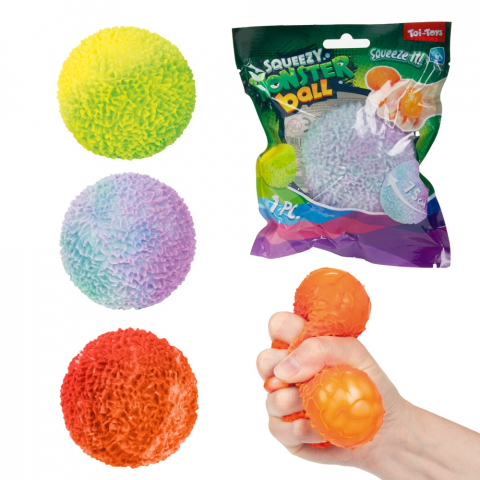 Jucării și jocuri - Minge squeezy 7.5 cm Toi-Toys