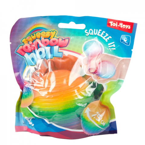 Minge squeezy curcubeu 7.5 cm Toi-Toys [4]