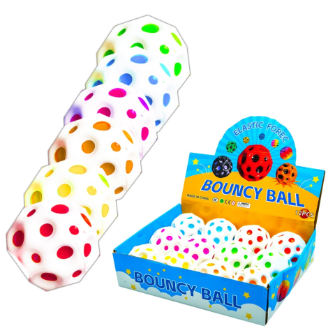 Jucării senzoriale și antistres - Minge super elastica 7 cm