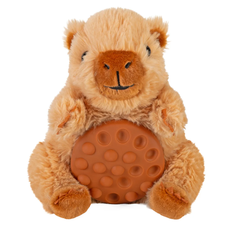 Jucării de pluș - Jucarie de plus Poppykins 19 cm Capybara Mini Wild Republic