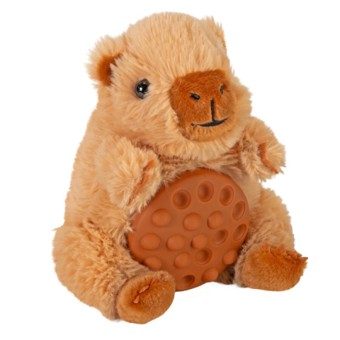 Jucarie de plus Poppykins 19 cm Capybara Mini Wild Republic [1]