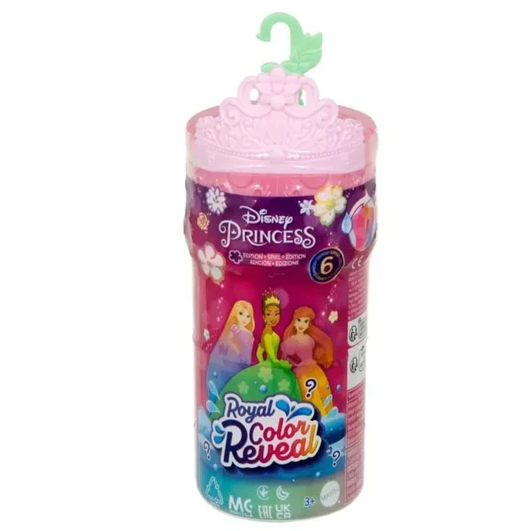 Păpusi - Mini Papusa Disney Princess Royal Color Reveal Spring