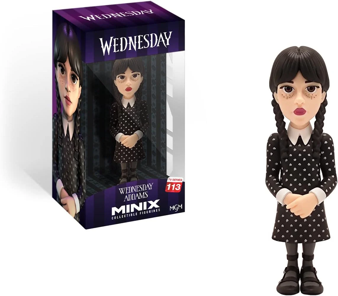 Figurine - Figurina de colectie Minix Wednesday Addams 12 cm