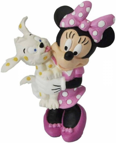 Noutăți Librăria Compas - Figurina Disney Minnie with Puppy 8 cm
