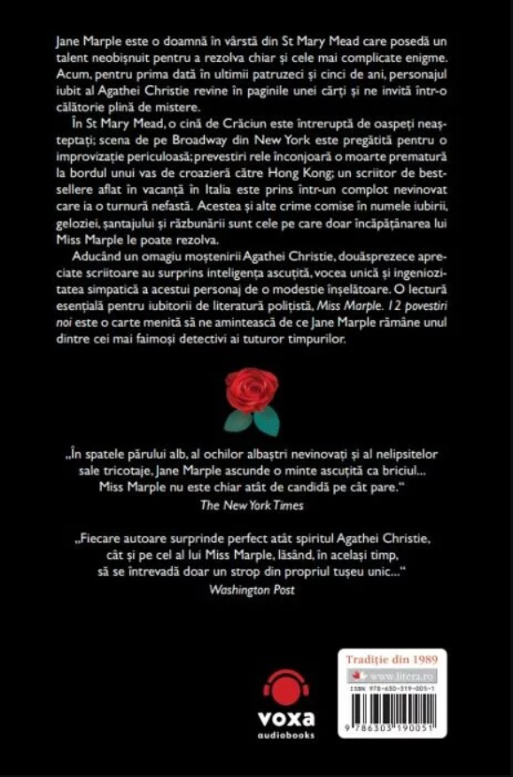 Miss Marple. 12 povestiri noi - Agatha Christie, Leigh Bardugo, Ruth Ware [1]