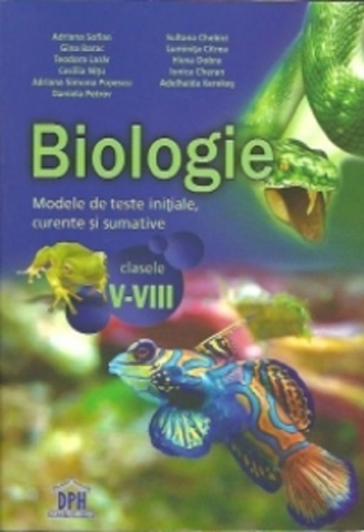 Noutăți Librăria Compas - Modele de teste biologie 5-8