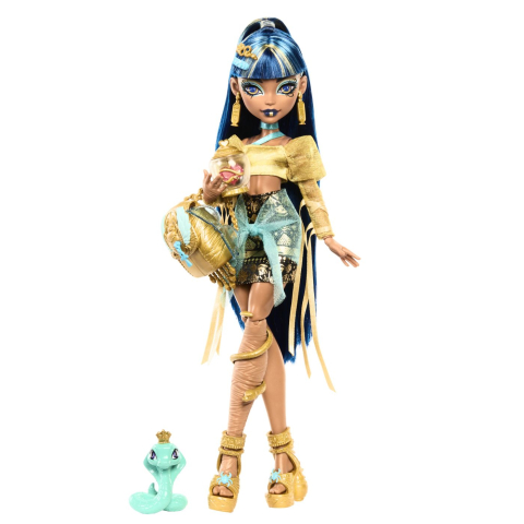 MONSTER HIGH PAPUSA CLEO DENILE SI COBRA HISSETTE [7]